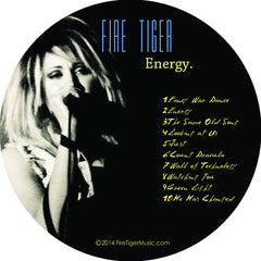 Fire Tiger 'Energy' Album CD with Lyric Booklet