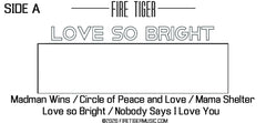 Fire Tiger 'Love so Bright' Cassette Album