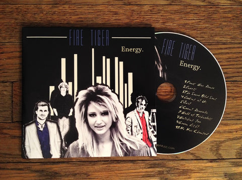 Fire Tiger 'Energy' Album CD with Lyric Booklet