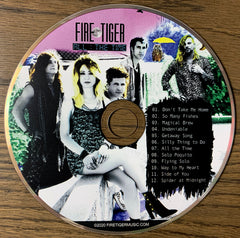 Fire Tiger 'All the Time' Album CD w/ Lyric Booklet